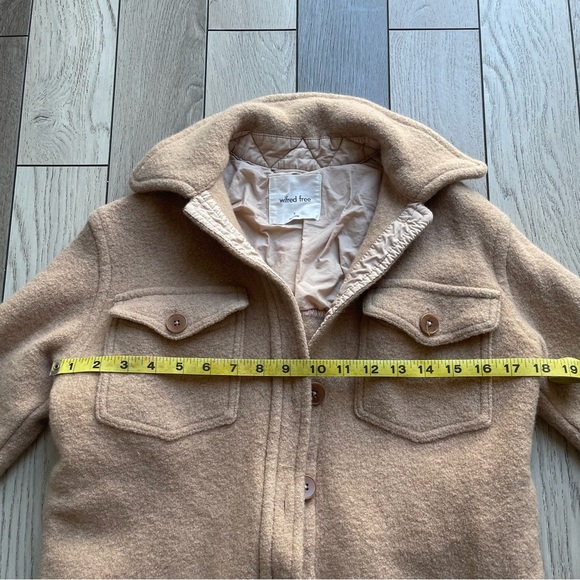 Wilfred Camel Wool-Blend Coat - Picture 4 of 7